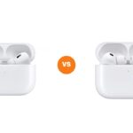 AirPods Pro 2 vs. AirPods Pro 3 na bielom pozadí