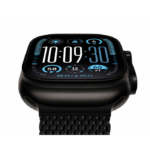 Apple Watch Series 12 a Ultra 4 – čierne hodinky Ultra na bielom pozadí