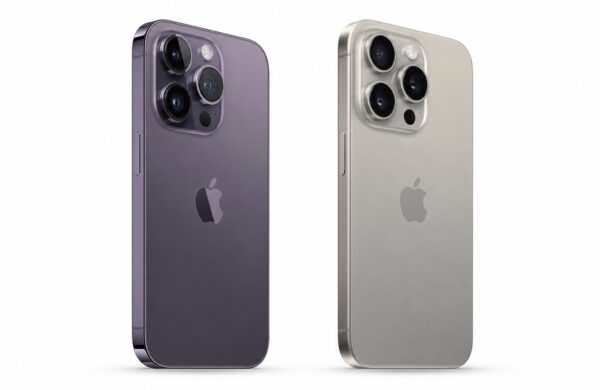 iPhone 14 Pro vs iPhone 15 Pro: Ktorý je lepšia kúpa na bielom pozadí