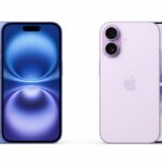 iPhone 16 vs. iPhone 17 na bielom pozadí