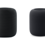 HomePod 1 vs HomePod 2 na bielom pozadí