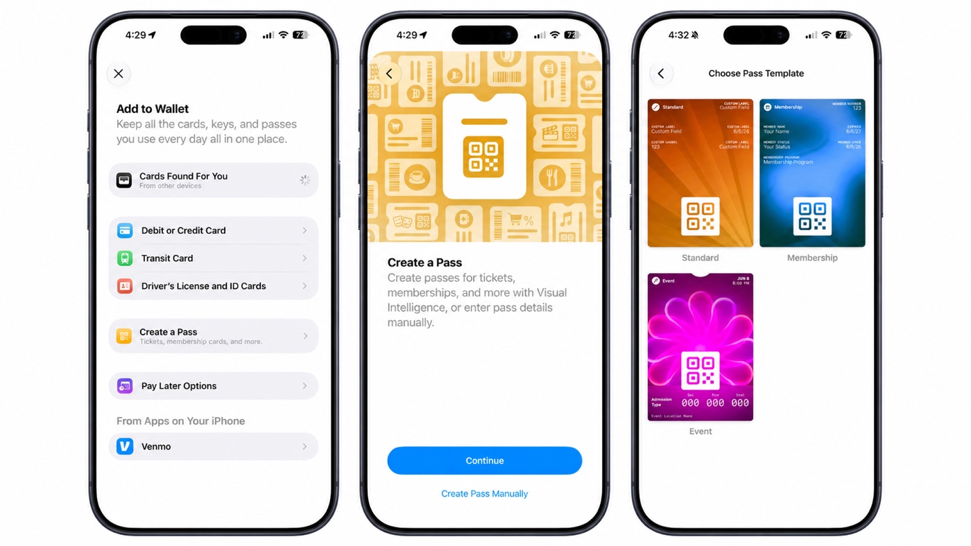 iOS 27 beta 5 – vytvorenie vlastného preukazu vo Wallete