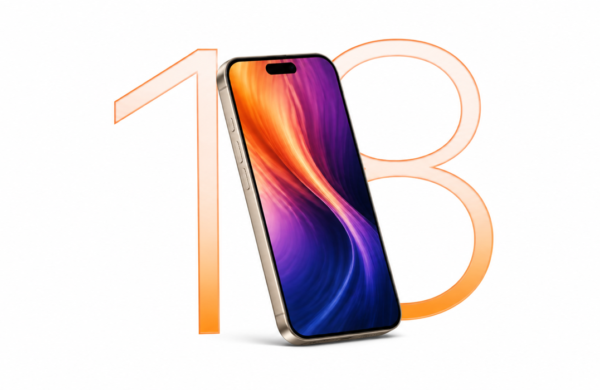 iPhone 18 s menším Dynamic Islandom na bielom pozadí