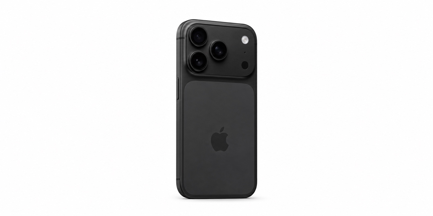 Náklady na iPhone 18 Pro – čierny model na bielom pozadí