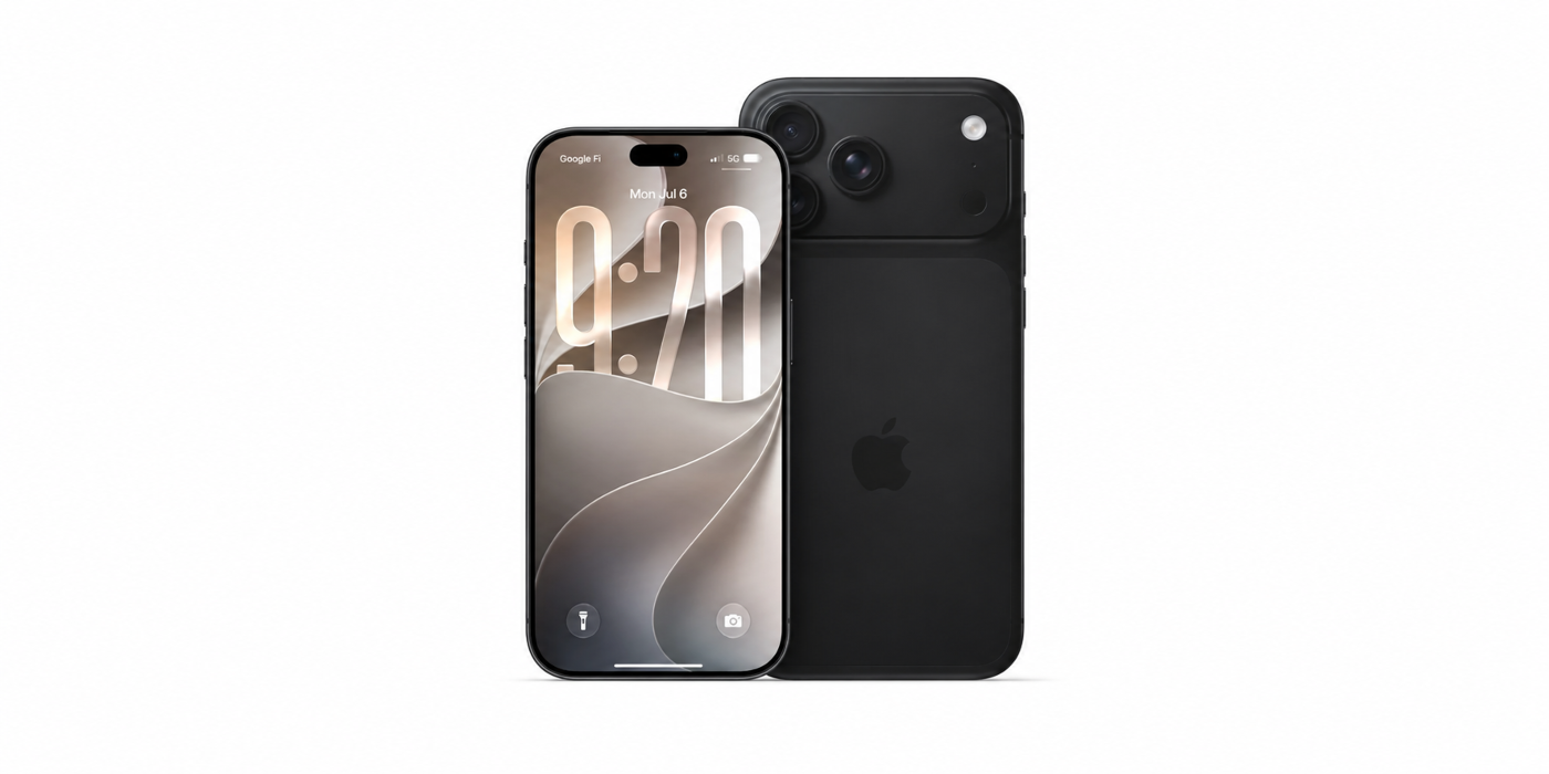 iPhone 18 Pro Max vs Pro – ilustračný render