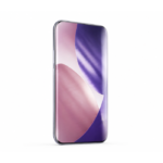 iPhone 20 so zakriveným sklom na bielom pozadí