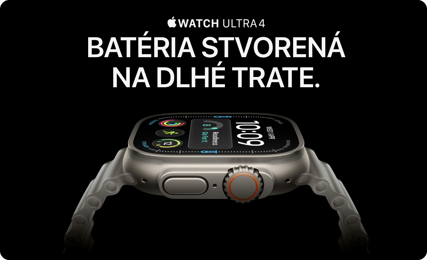 Apple Watch Ultra 4 s titánovým puzdrom – batéria stvorená na dlhé trate