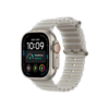 Apple Watch Ultra 4 Natural Titanium s oceánskym remienkom