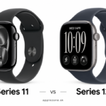 Apple Watch Series 11 vs Series 12 vedľa seba na bielom pozadí
