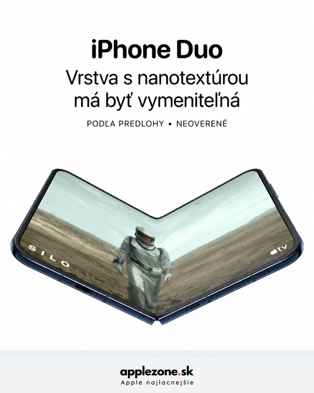nanotextúra iPhonu Duo – grafický prehľad applezone.sk